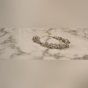 ❤️🔥Boutique - Silver Vintage Multi-Strand Beaded Bracelet - OS